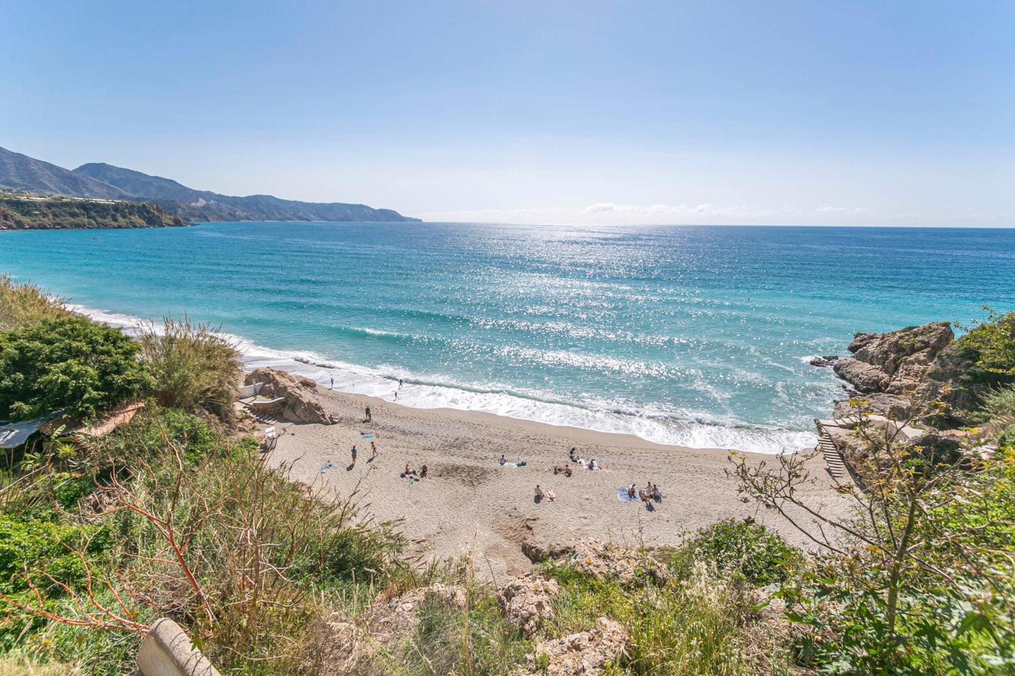 Canovas Nerja - Casa Adosada Con Piscina Los Huertos 6 Bagian luar foto